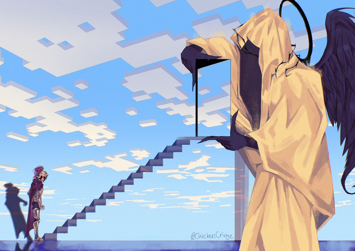 ChickenCringe's tweet image. those who turn left
#sfawtde #d3rlord3 #thekinginyellow