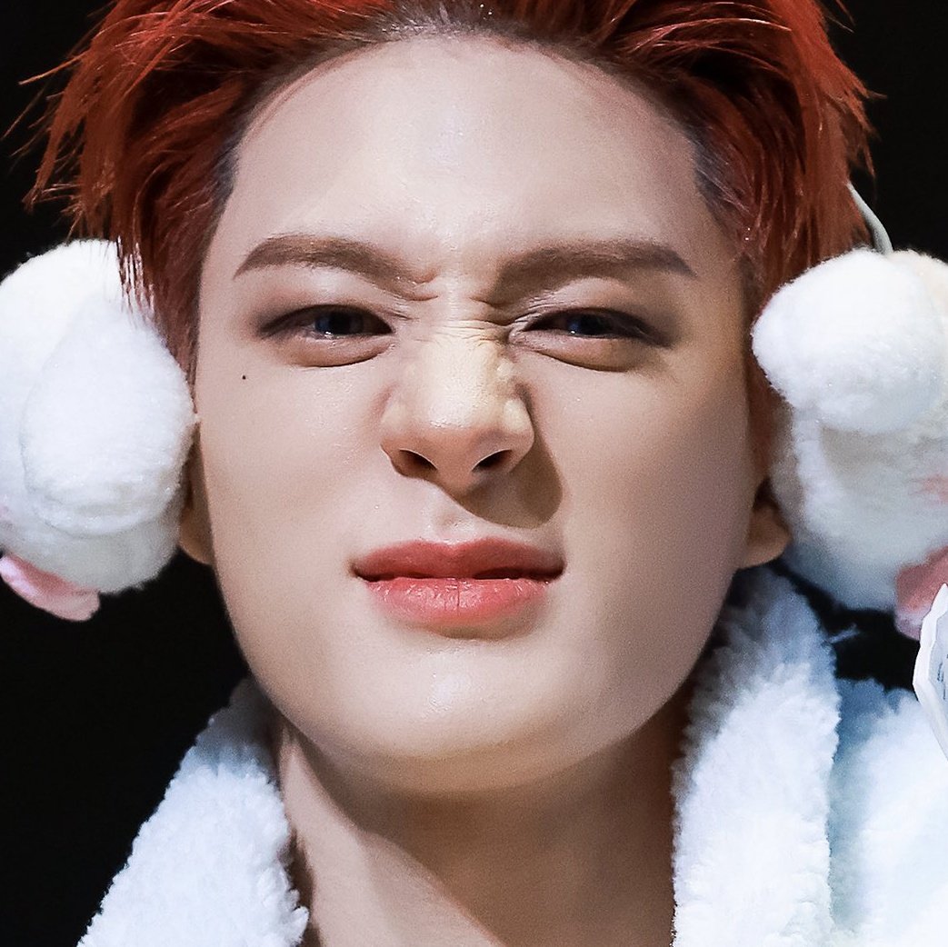 jungshasa's tweet image. JENO'S NOSE SCRUNCH