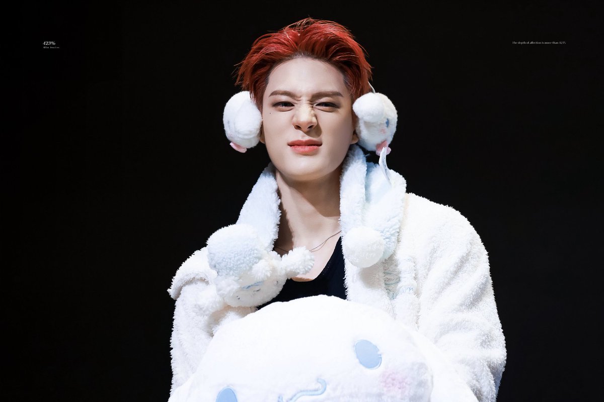 jungshasa's tweet image. JENO'S NOSE SCRUNCH