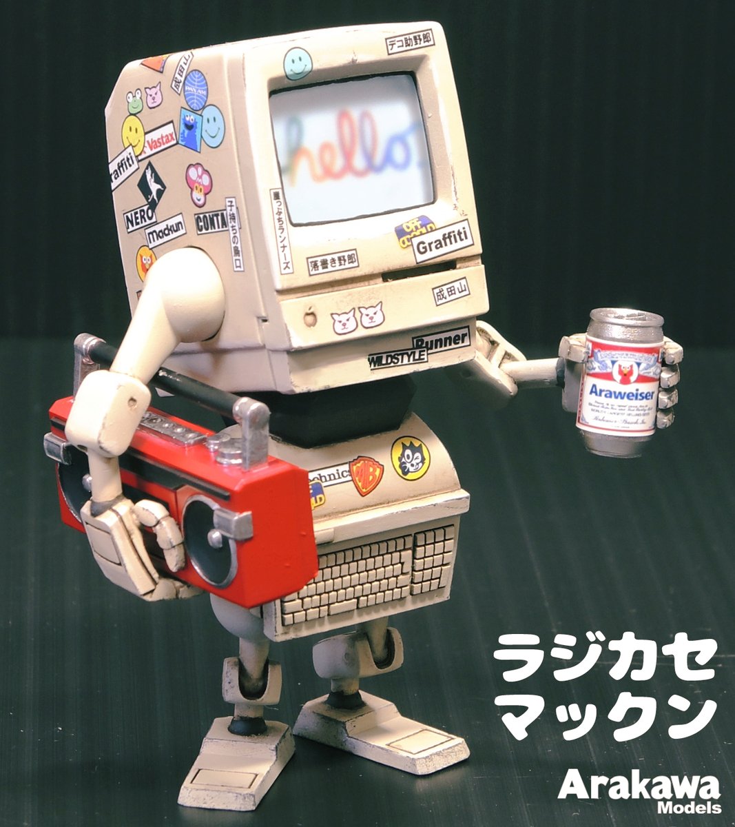 satowryou's tweet image. 11/30(日)に開催する【となりのモケイフェスティバル８】に参加します！
ラインナップは以下の通りとなります～👍

★新作
『1/12 カセットマックン』￥3,200（会場限定品）
『1/12 スプレーマックン』￥3,200（会場限定品）

■通常品
『1/12 Mackun 2in1 Pose』 ￥2,700（会場価格）
『1/7 Kei And…