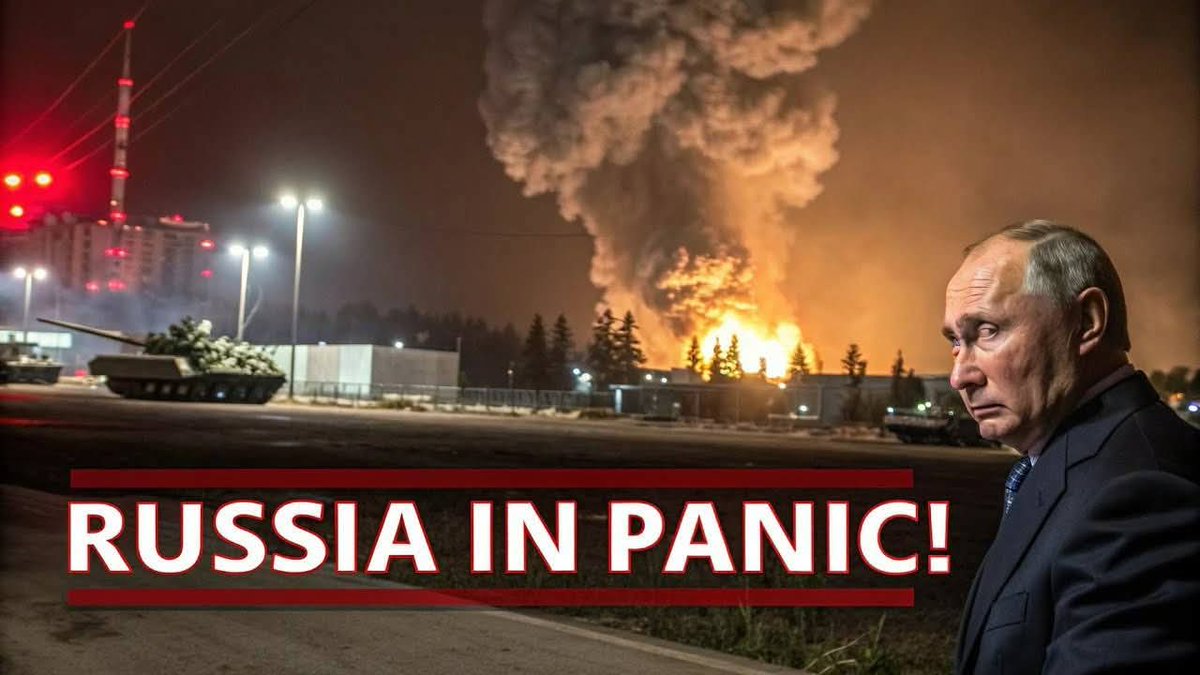 **Russia in Panic After Ukraine’s Massive Strike!**

Panic has erupted across Russia after Ukraine launched a powerful and unexpected large-scale strike targeting multiple military bases and logistics centers deep behind enemy lines.