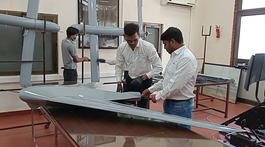 InsightGL's tweet image. -IIT-Kanpur develops VU-60FW-a cutting-edge Flying Wing ISR #drone 
-It is developed by its own startup, VU Dynamics
-VU-60FW is most suitable for the border surveillance and maritime reconnaissance