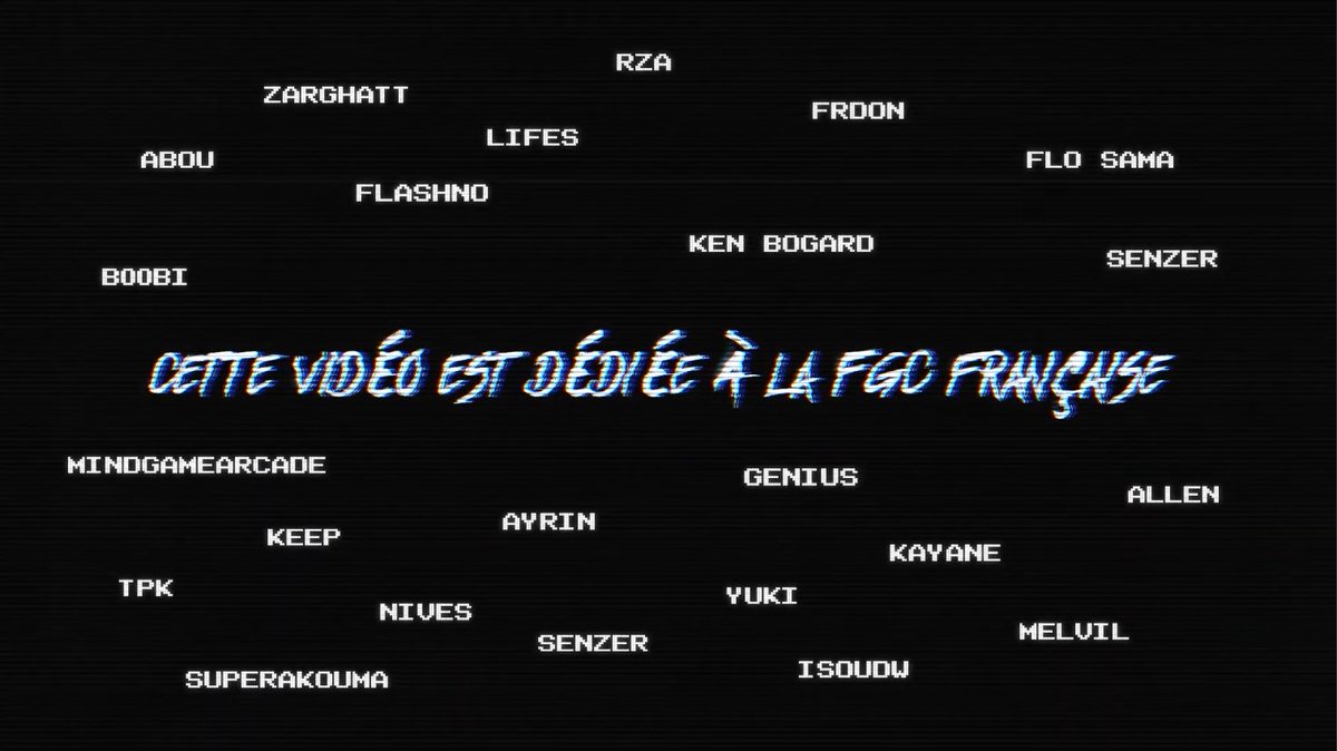 Aucune idée de comment mon blaze se retrouve ici aux côtés des grands de la fgc. Ça fait plaisir ! 🙏
Si vous avez aimé la vidéo, venez dans votre commu locale, même par curiosité. C'est la meilleure expérience possible, qu'importe votre niveau et votre background ❤️