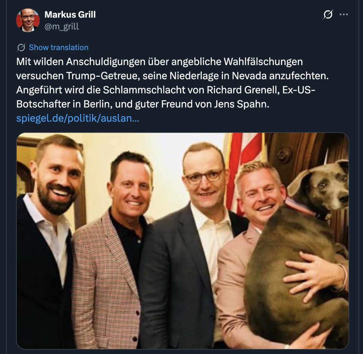 Grenell wird vorgeworfen, am Kennedy Center Geld an seine Netzwerke umgeleitet zu haben. Kennen wir irgendwoher. npr.org/2025/11/21/nx-…