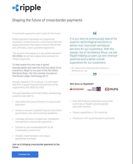 Oscar_Danaa's tweet photo. 🚨Ripple is now part of the ISO 20022 Standards Body 🙌🏼💥💥 #XRP https://t.co/f4dbWwqGub