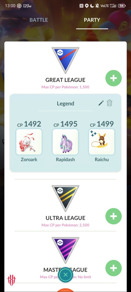 CallumToast's tweet image. I did not expect to hit legend going into this league rotation (as you can see just a few days ago I was in the 2300s) but I managed to gain ~700 ELO running a few different teams, but it was the Zoroark team that took me from the 2600s to 3042.