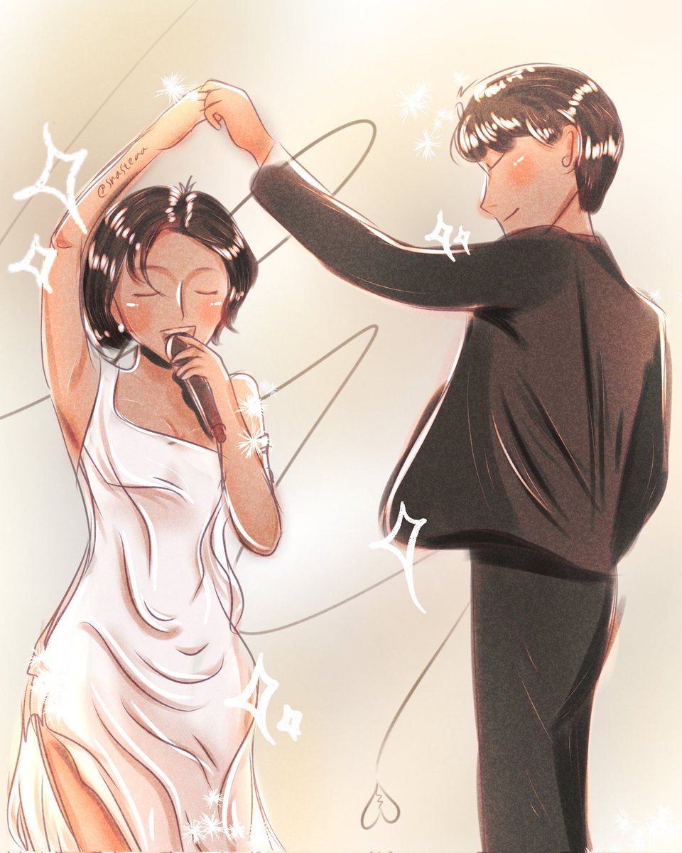 shasteaa's tweet image. hehe gemes #hwasa #parkjeongmin