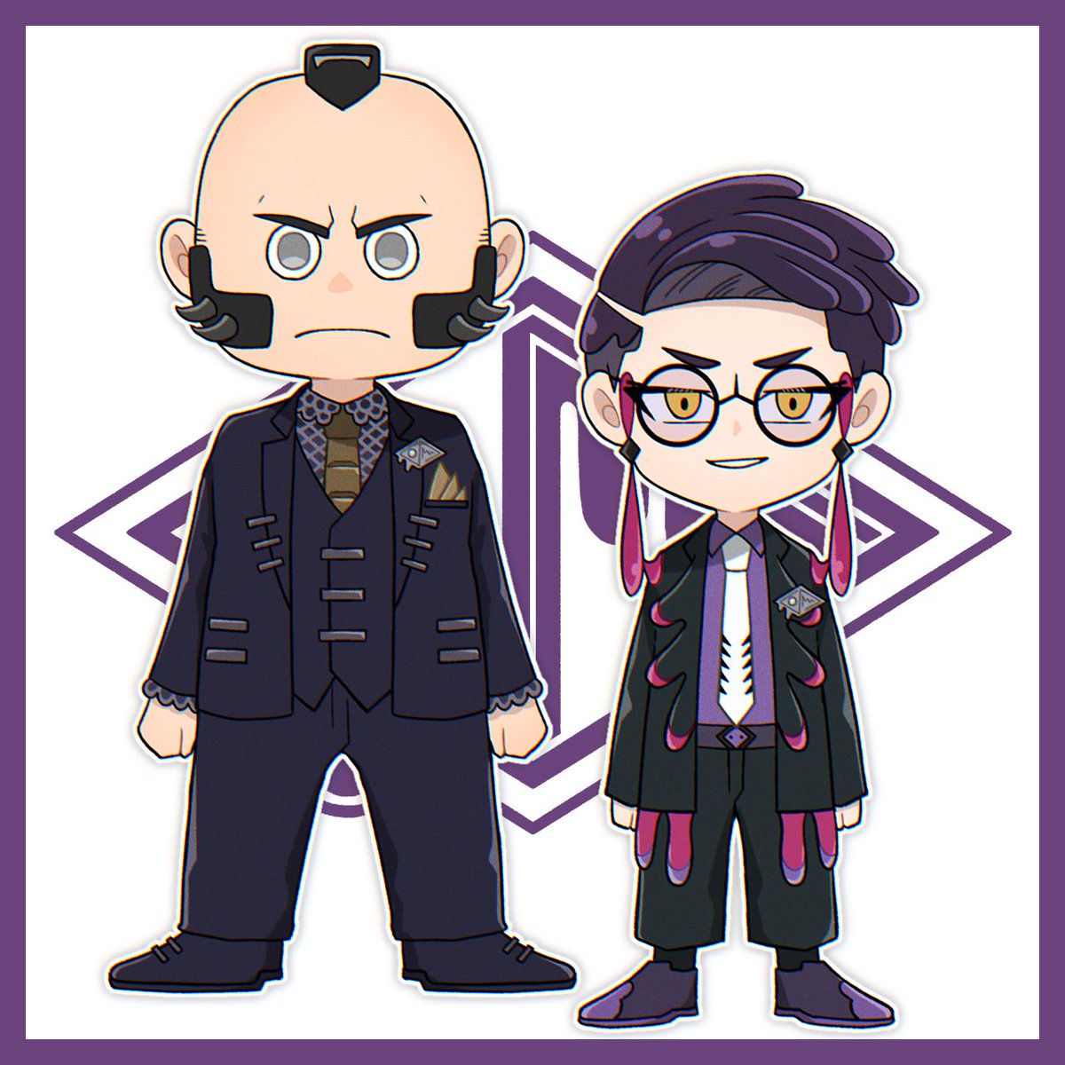 mappy_py76's tweet image. サビ組のお二方