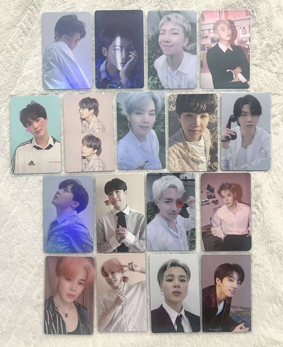 BTS トレカ 交換 譲) RM ナムジュン、SUGA ユンギ j-hope ホソク