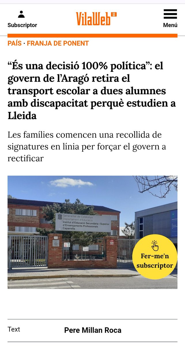 FNCPonent's tweet image. Per a això dues generalitats, set diputacions i dotzenes de consells comarcals no tenen diners?
On són tots els partits &amp;lt;&amp;lt;independentistes&amp;gt;&amp;gt;?
On son els defensors dels &amp;lt;&amp;lt;drets humans&amp;gt;&amp;gt;?
#FemFront a l&apos;apartheid contra els catalans sempre i a tot arreu.
vilaweb.cat/noticies/gover…