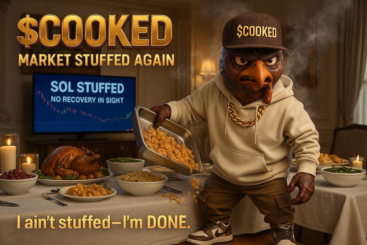 memeshot2025's tweet image. We don&apos;t give up we&apos;re not $COOKED at this time of year it&apos;s only the turkey that&apos;s cooked 

7598vP35dKbJZzewzLxGikC1oFCjfw6kFocTnXVLpump