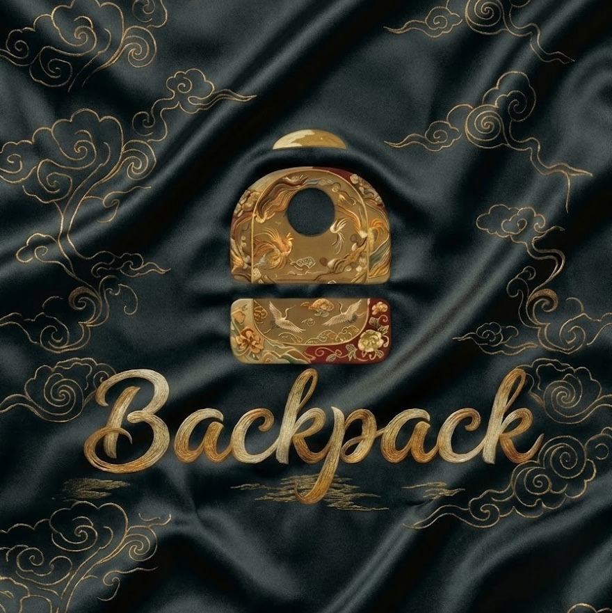 😂No 'rug' here, just the finest Chinese Silk. 

Smooth and safu, Always Backpack 🎒✨