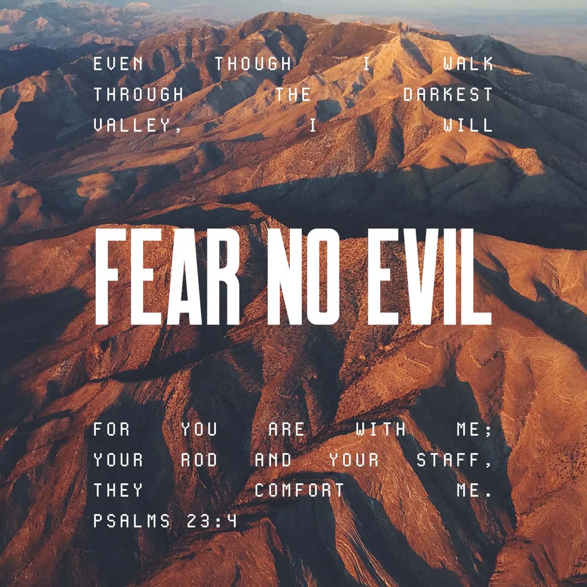 Sundaygirl07's tweet image. “Even when I walk through the darkest valley, I will not be afraid, for you are close beside me. Your rod and your staff protect and comfort me.” Psalms 23:4 #verseoftheday #youversion #holybible #holyword #grace #mercy #hope #truth #faith #scripture