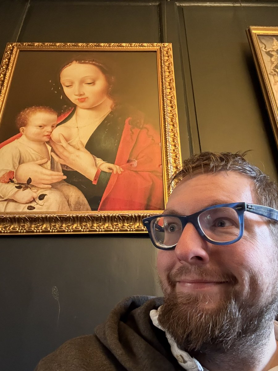 Interesting choice of decor.