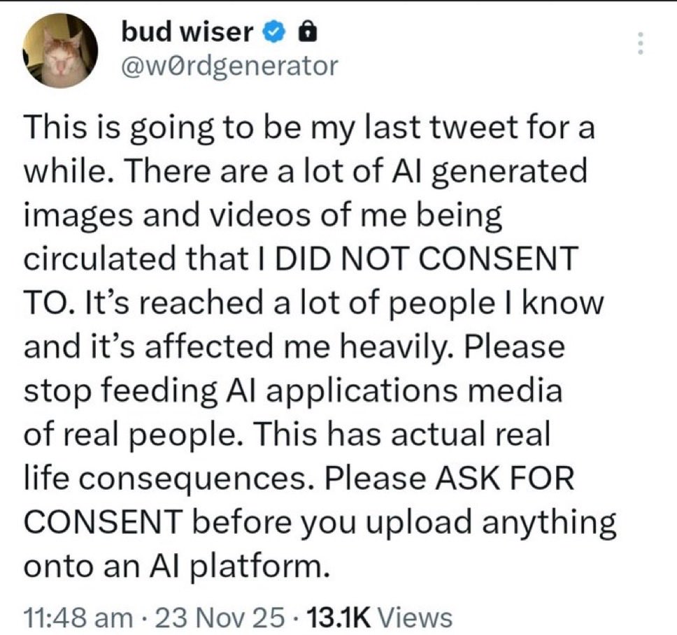 They do it to women all the time. And then they want us to care about their mental health. 👏