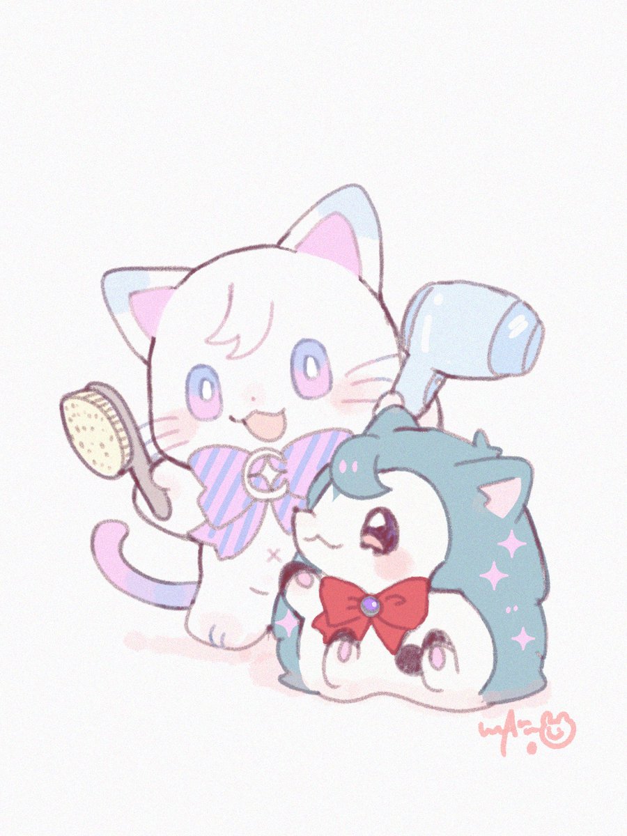 前髪コンビ🐱🦔

#Seiblue #FreoChrome