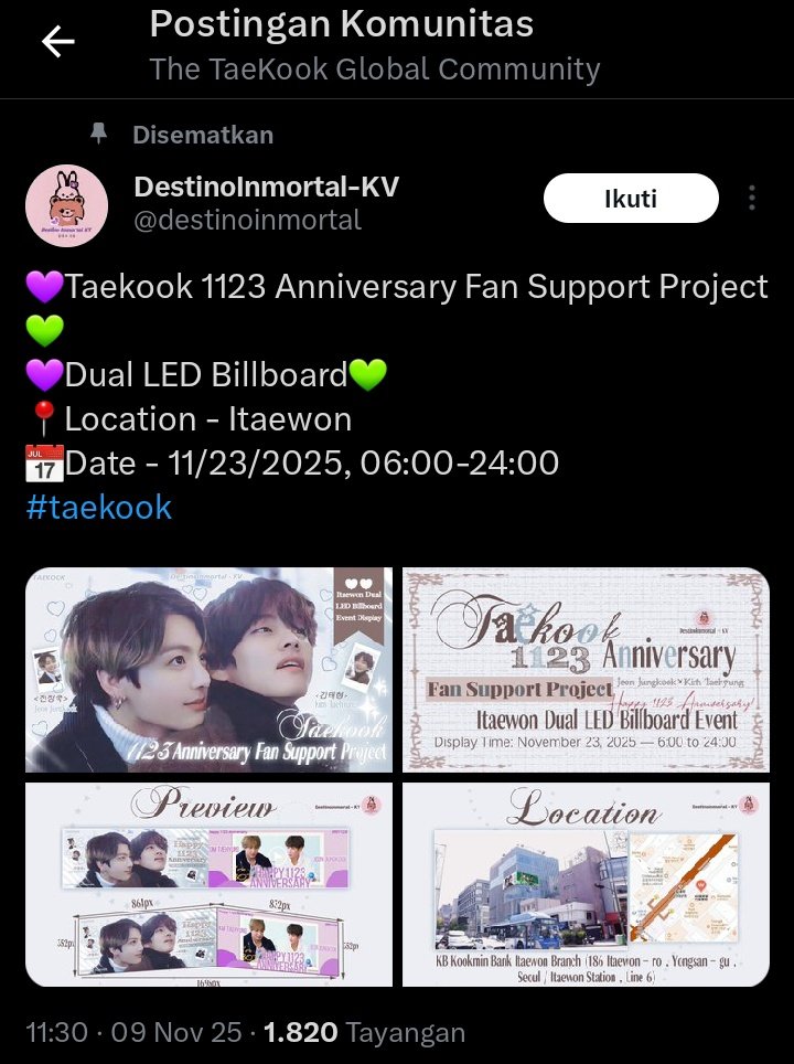 AzraelTks's tweet photo. Hope that Korea started support to Taekook, let's go Korea! 🤭🏁 https://t.co/EAqmzw81jq