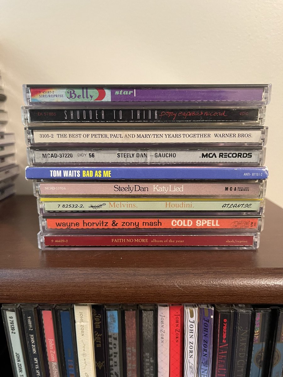 I may have gone to the record store again…