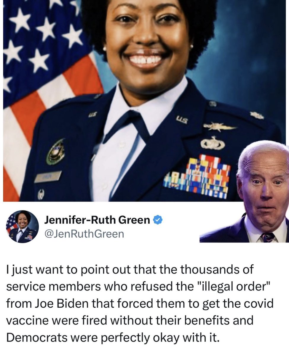 🇺🇸🇺🇸Army veteran Jen Ruth Green is under fire for one reason: she called out Democrats in Congress who just released a video telling U.S. troops to defy “illegal orders” if Trump returns to office.

And the first thing they do is call her a “fake Black woman,” a “sellout,” an