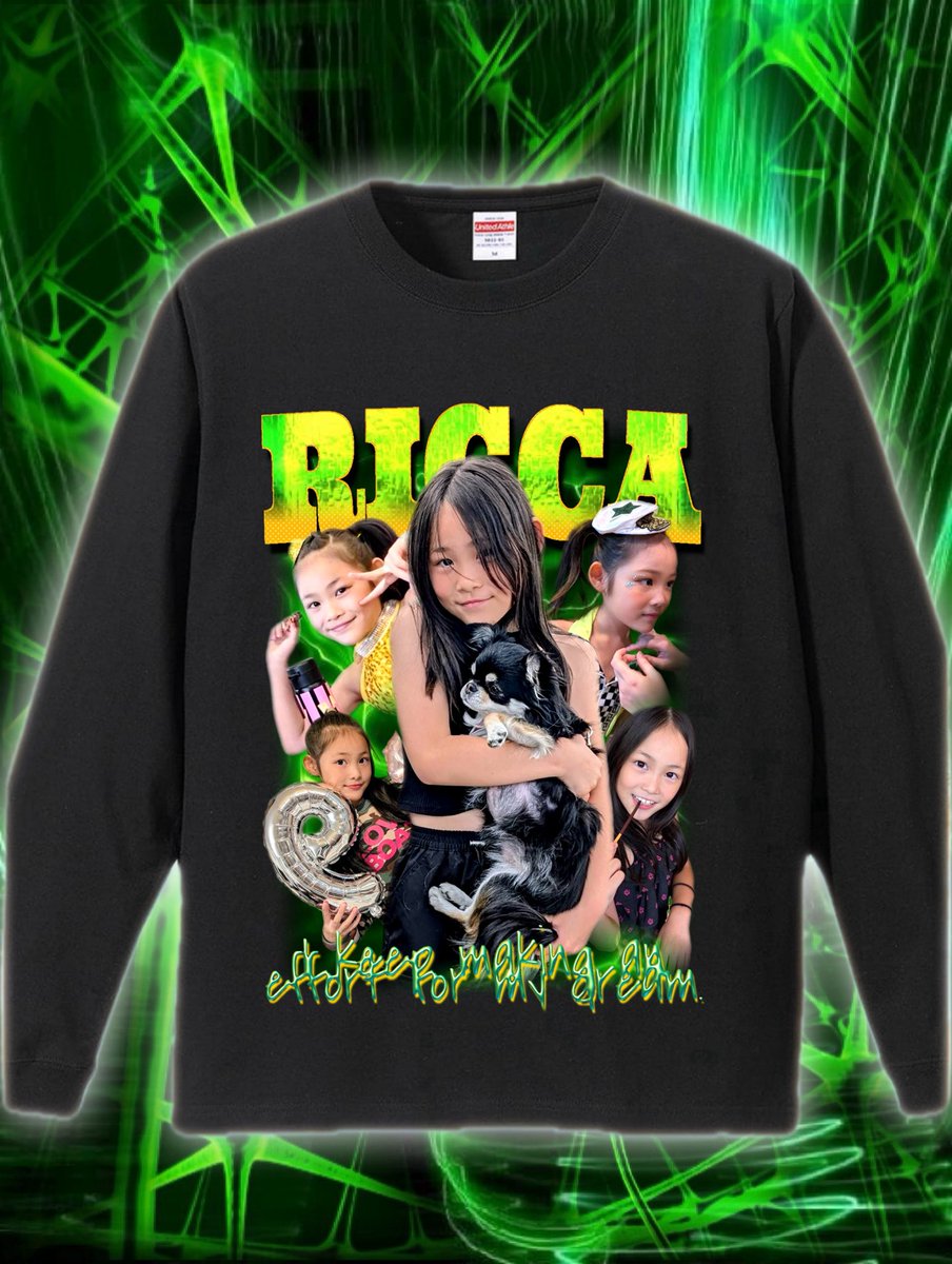 dasaiT_shirt's tweet photo. 💚RICCA
地球日本からカリスマモデルの"RICCA"がダサTに初登場!!夢に向かって日々努力する1枚です。
Color : White&Black
Price : ¥6,600〜
Size : S〜3XL
#ダサT #ダサいTシャツ #ダサいTシャツ屋さん #ダサイtシャツ #ラップT #raptee #raptees #オリジナルTシャツ #photot #フェスt https://t.co/JHTpTPbWZL