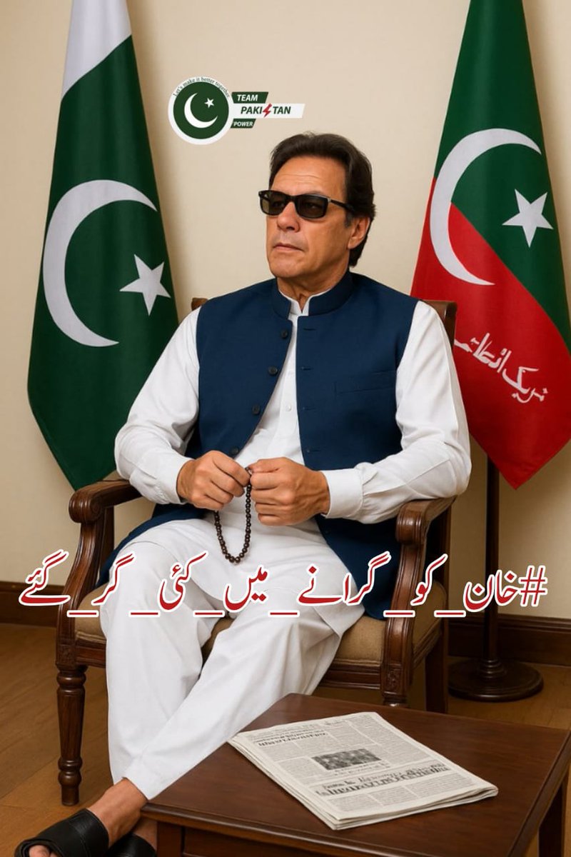 پوری قوم نے ڈٹ کر ثابت کیا اور دنیا نے دیکھا کہ خان کو گرانے کی خواہش رکھنے والے خود ہی کمزور پڑ گئے، کیونکہ سچ اور حوصلہ کبھی نہیں ہار سکتا۔
#خان_کو_گرانے_میں_کئی_گر_گئے
<a href="/TeamPakPower/">Team Pakistan Power</a>