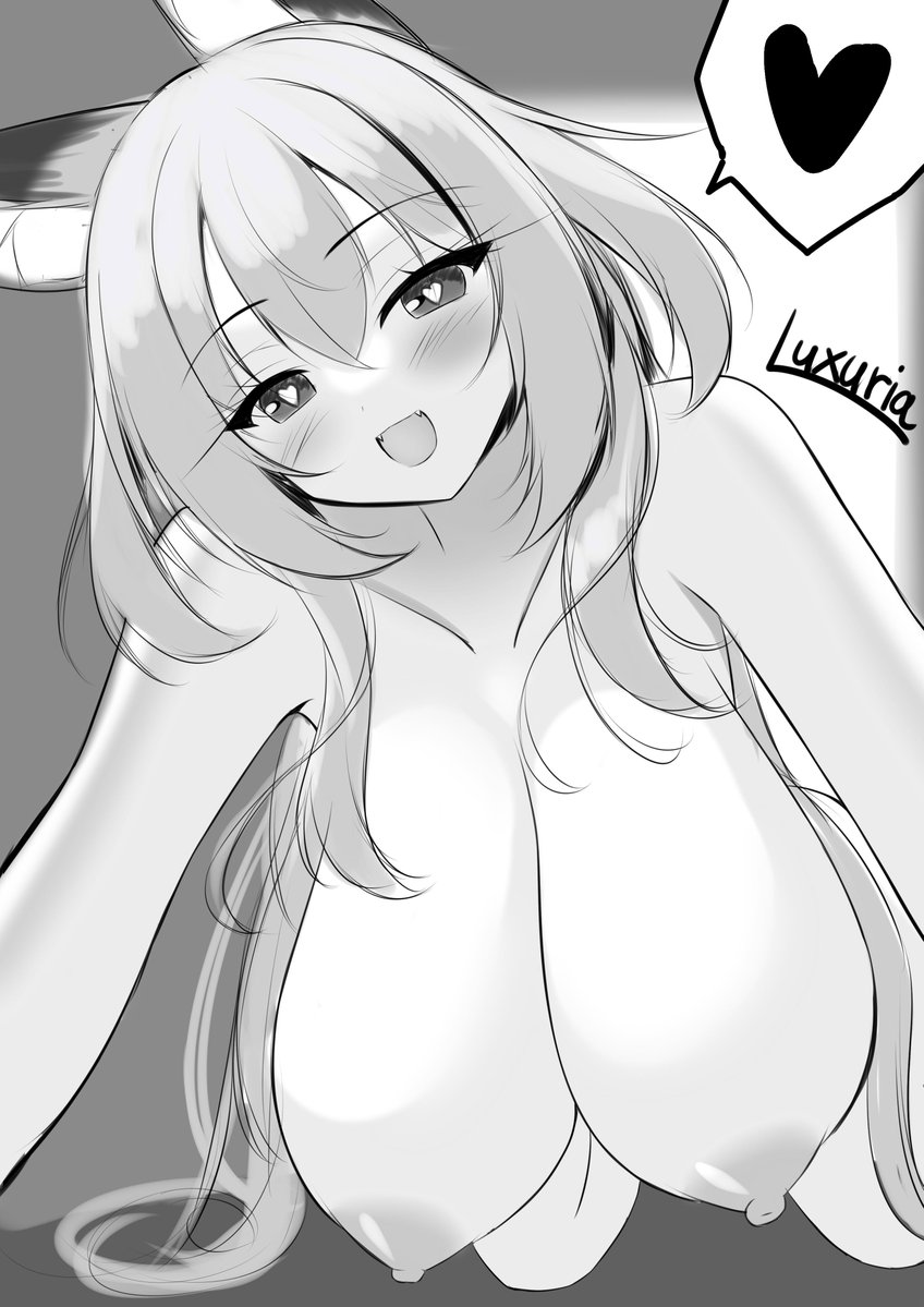 【ちょっとえいちなラクガキ】
うちのお狐様、50代目前になってようやく発情とか性欲知った方なので反動がヤバそう。肉食獣ふぉっくす