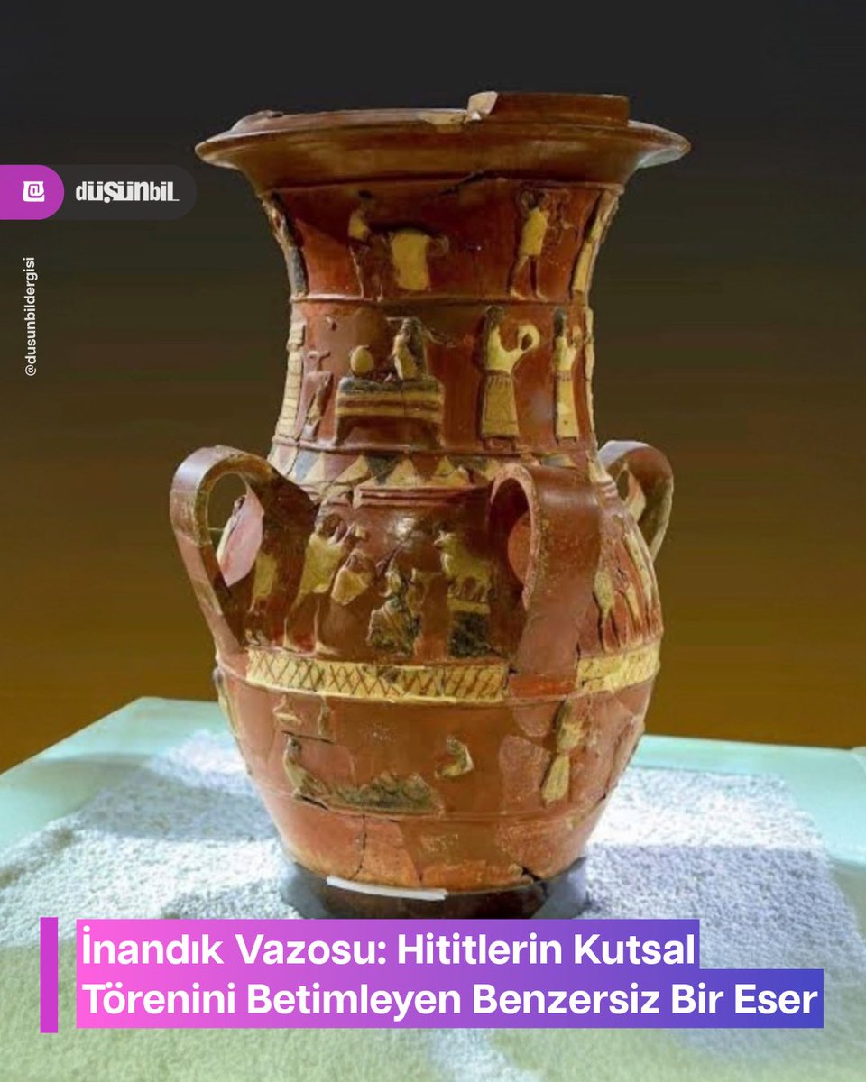 İnandık Vazosu, Hitit devletinin kutsal merkezlerinden biri olan Hanhana’da bulunmuştur. Günümüzde Çankırı yakınlarındaki İnandık Köyü’nde keşfedilen bu eser, MÖ 17. yüzyıla tarihlenmektedir. Vazonun üzerindeki betimlemeler, kutsal tanrıların evlilik törenini sahne sahne anlatır.