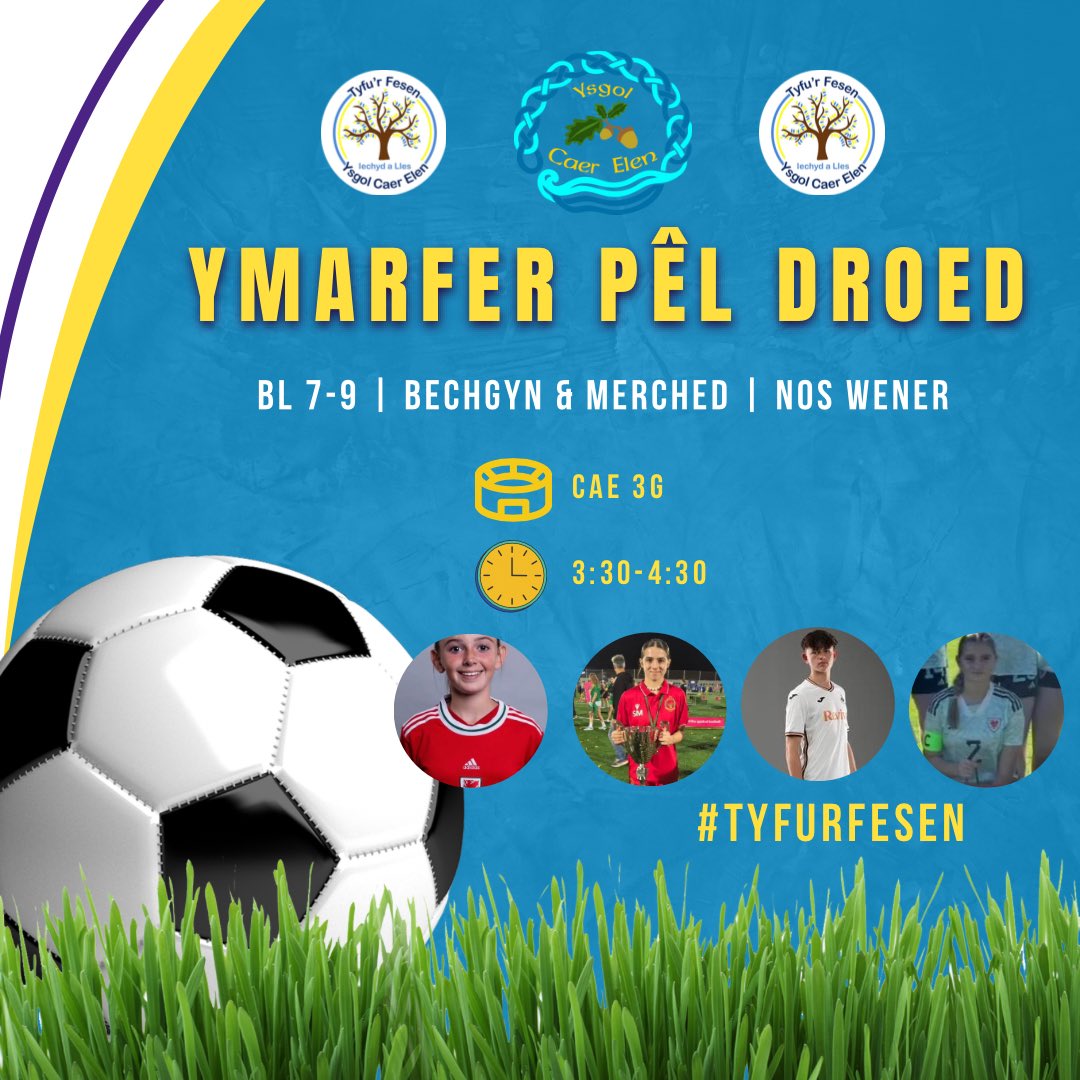 Iechyd a Lles Ysgol Caer Elen tweet media