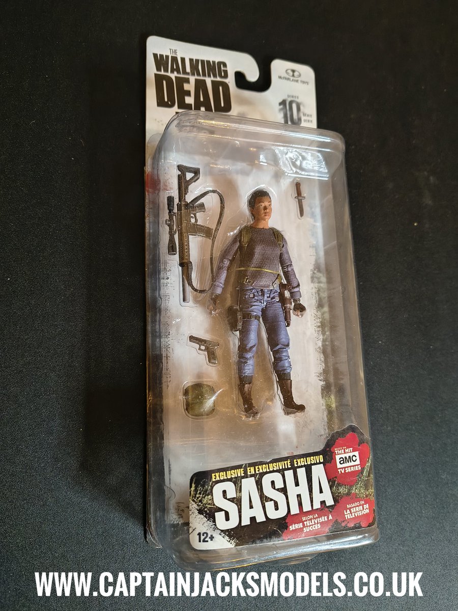 CaptainJModels's tweet image. Sasha - Mcfarlane Toys Five Inch Figure Set
From The Walking Dead Series Ten
captainjacksmodels.co.uk

#walkingdead #thewalkingdead #mcfarlanetoys #captainjacksmodels #sasha #actionfigures #zombieapocalypse #horrorfan #horroraddict #giftideas