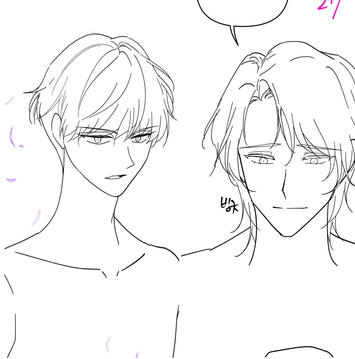 singnanda's tweet image. &amp;lt;흑막가정부&amp;gt;35화가 올라왔습니다~
미남캐들 연달아 등장 두둥😚
그들의 정체는 본편을 확인해주세요! 

35화 보러가기👉
page.kakao.com/content/673066…