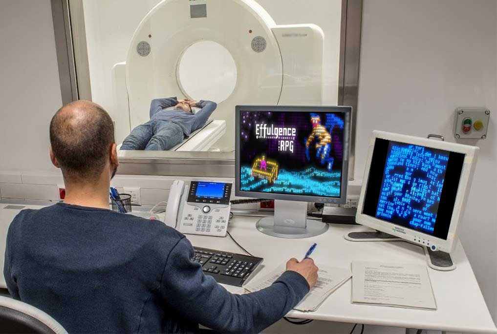 duha_the_best's tweet image. My doctor says this is too much: the scanner is showing my game now. That&apos;s Effulgence RPG - my tactical RPG where everything is drawn with letters like pixels.
Release: 2-Dec, whishlist on Steam: store.steampowered.com/app/3302080/Ef…
#indiedev #rpg #ascii