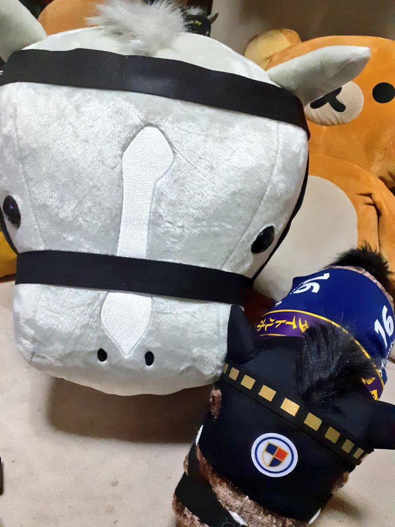 勢いで買ったゴルシのメガビッグが大きすぎて笑うしかない 隣の