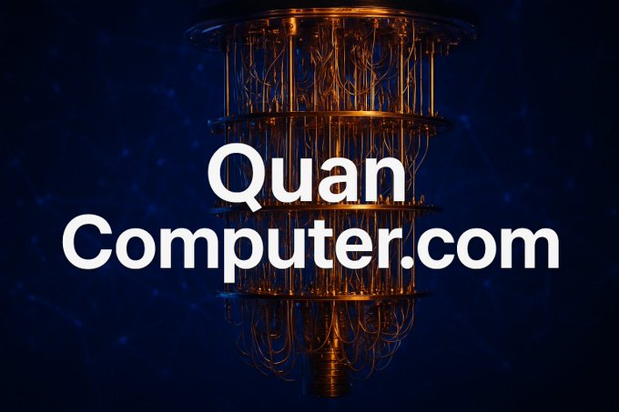 Domain_seller_'s tweet image. QuanComputer.com(Quantum Computer)

Domains for sale

#QuanComputer #QuantumComputer #Supercomputer #Quancomputing #Quantum #QuantumTech #FutureAI #QuantumInnovation #FutureTech #Domain #DomainName #TechDomain