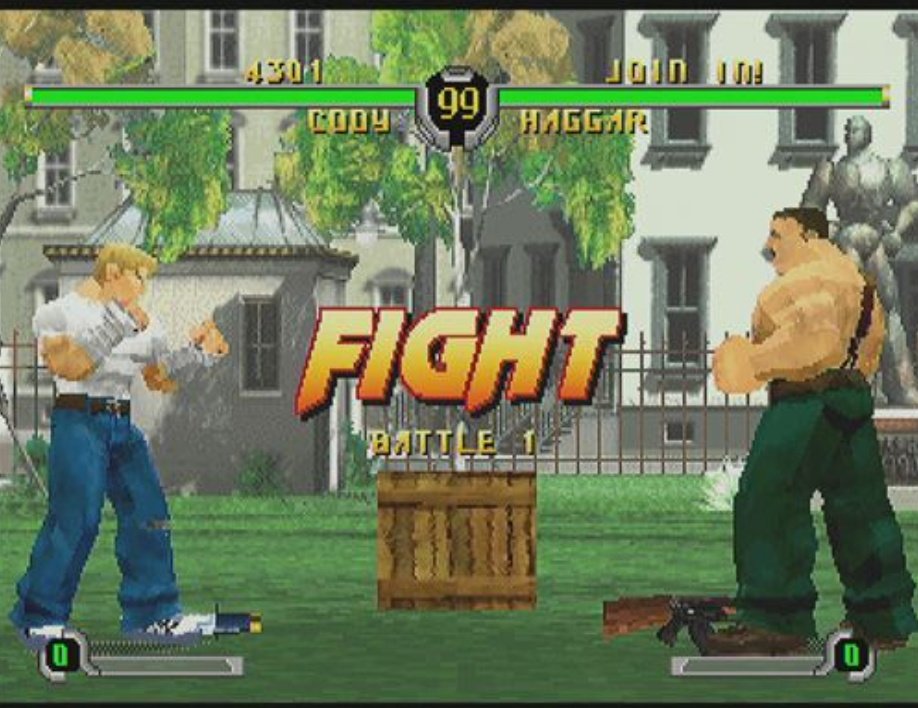 コーディーが何故逮捕されたのが判明する奴。 ファイナルファイト