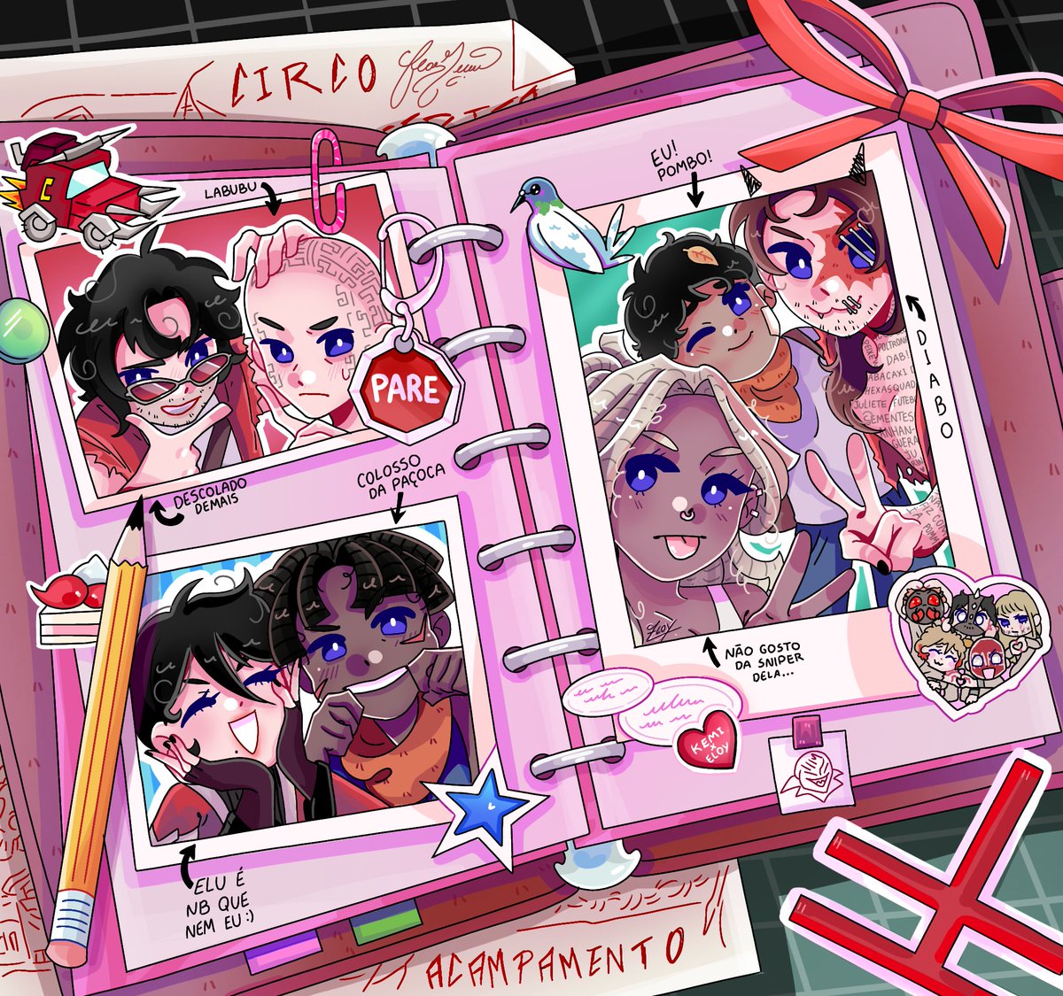 Pommeiv's tweet image. Diário do Pomba! #HEXATOMBE #OrdemParanormal