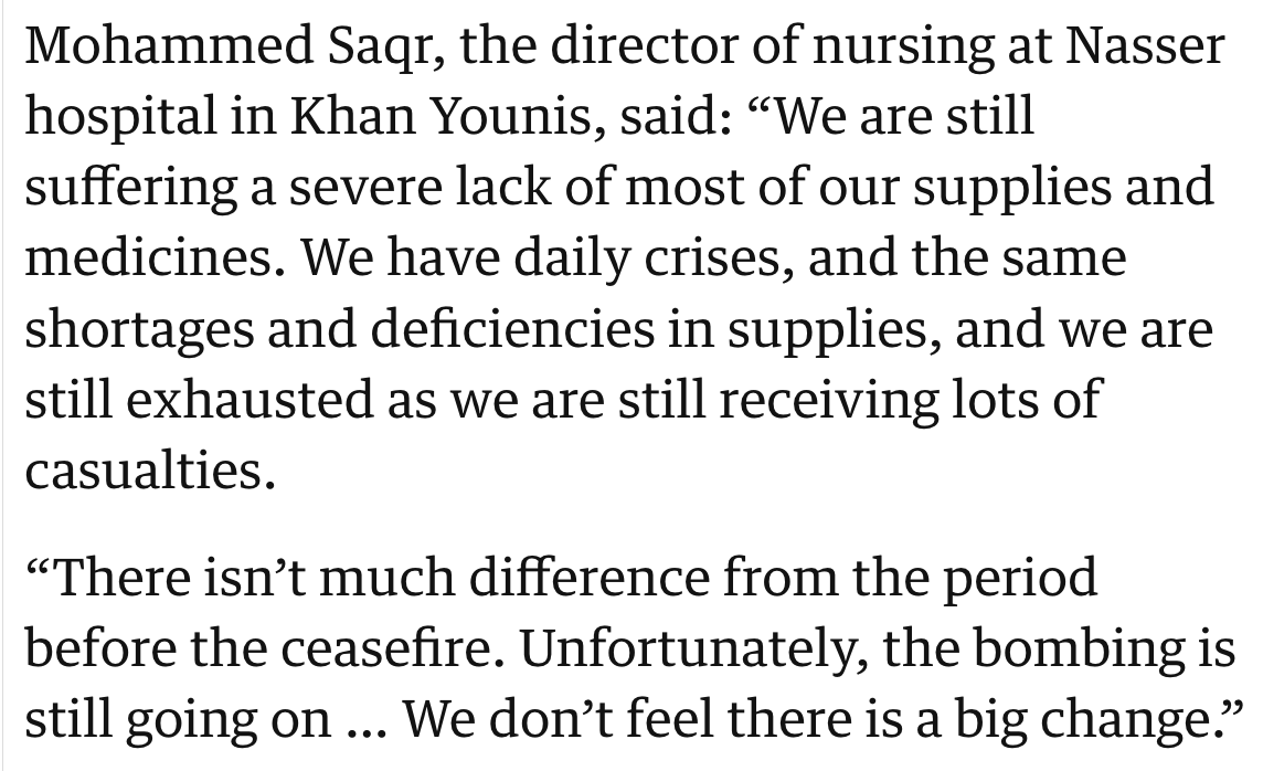 AdHaque110's tweet image. &quot;Hospitals in Gaza are running out of essential supplies, with new waves of Israeli airstrikes killing more than 50 people and injuring more than 100&quot;

&quot;Medics told the Guardian on Sunday that stocks of gauze, antiseptics, thermometers and antibiotics were running low.&quot;