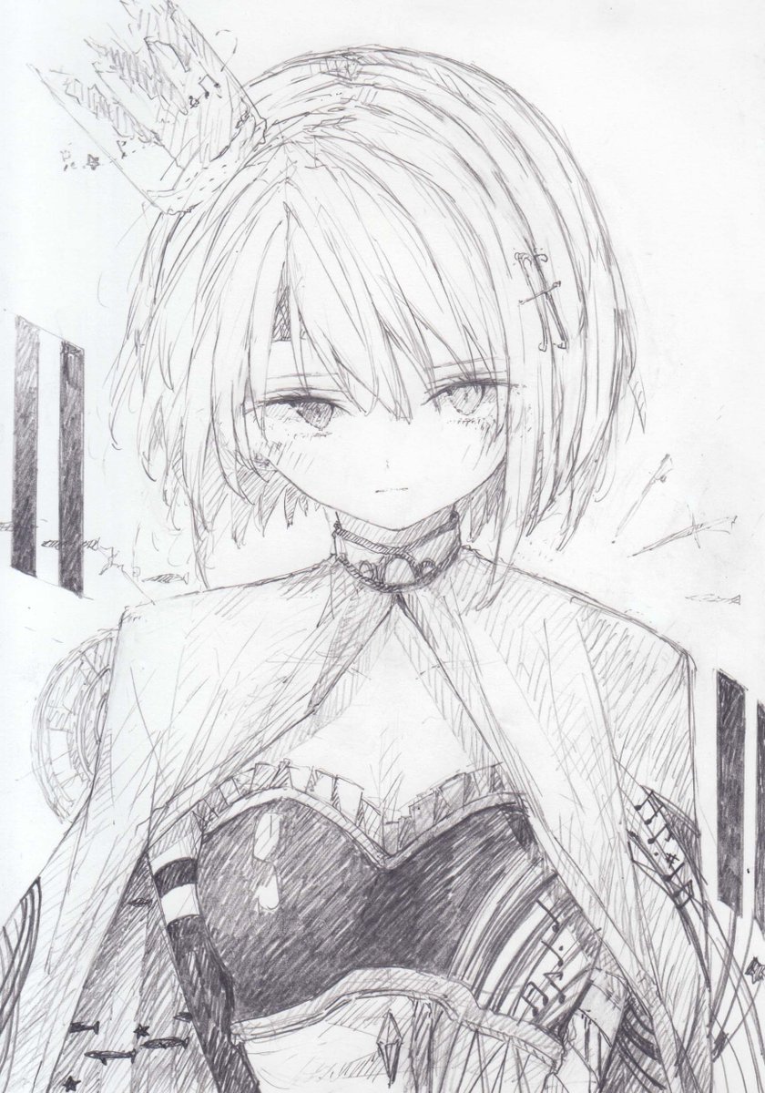 snowdrop1010's tweet image. シャーペンで描きました。美樹さやかです
”あんた何もかも諦めた目をしている。いつも空っぽの言葉を喋っている。
今だってそう、あたしの為とか言いながら本当は全然別の事考えているんでしょ。
誤魔化しきれるもんじゃないよ、そういうの…”
#まどかマギカ