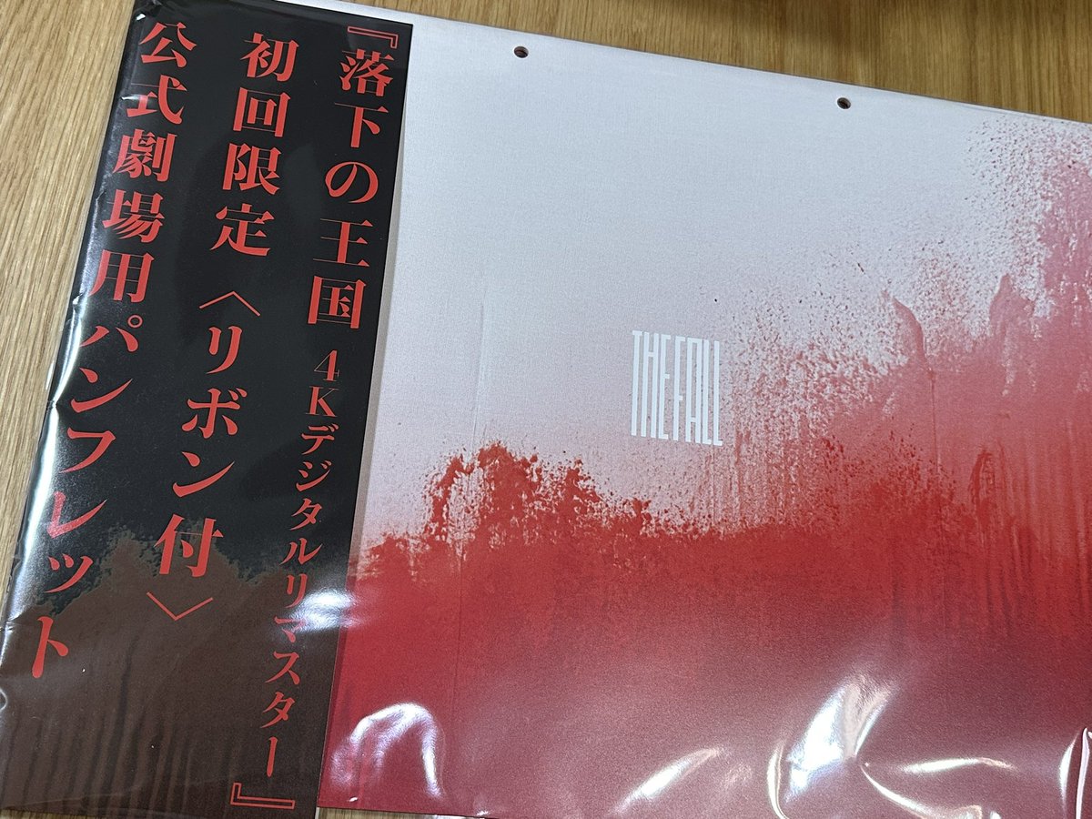 初回限定・新品・未開封】落下の王国 公式劇場用パンフレット 映画