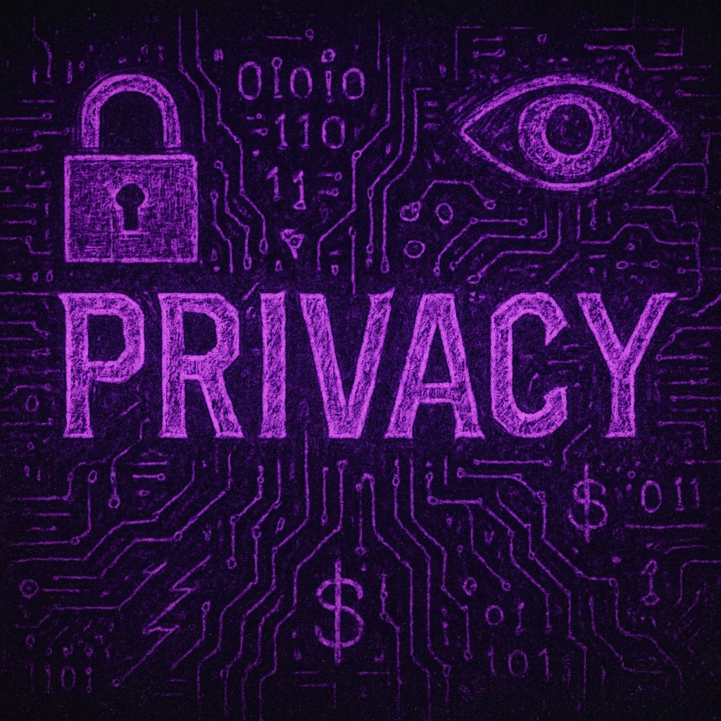 Privacy coins aren’t about “hiding.”
They’re about peace of mind.

When you use $XMR, $ZEC, $DASH, $FIRO, $ARRR, $ZANO, $SCRT, $ERG and other privacy coins, you’re not running from anyone…

you’re just choosing not to broadcast your entire financial life to the world.

In a