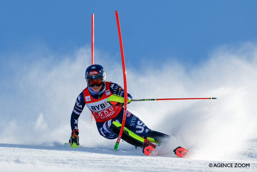 [News] Mikaela Shiffrin domine le slalom à Gurgl et s'offre sa 103e victoire
Lara Colturi et Camille Rast complètent le podium
Marion Chevrier se classe 15e et Marie Lamure 23e
Photo copyright Agence Zoom/Christophe Pallot
