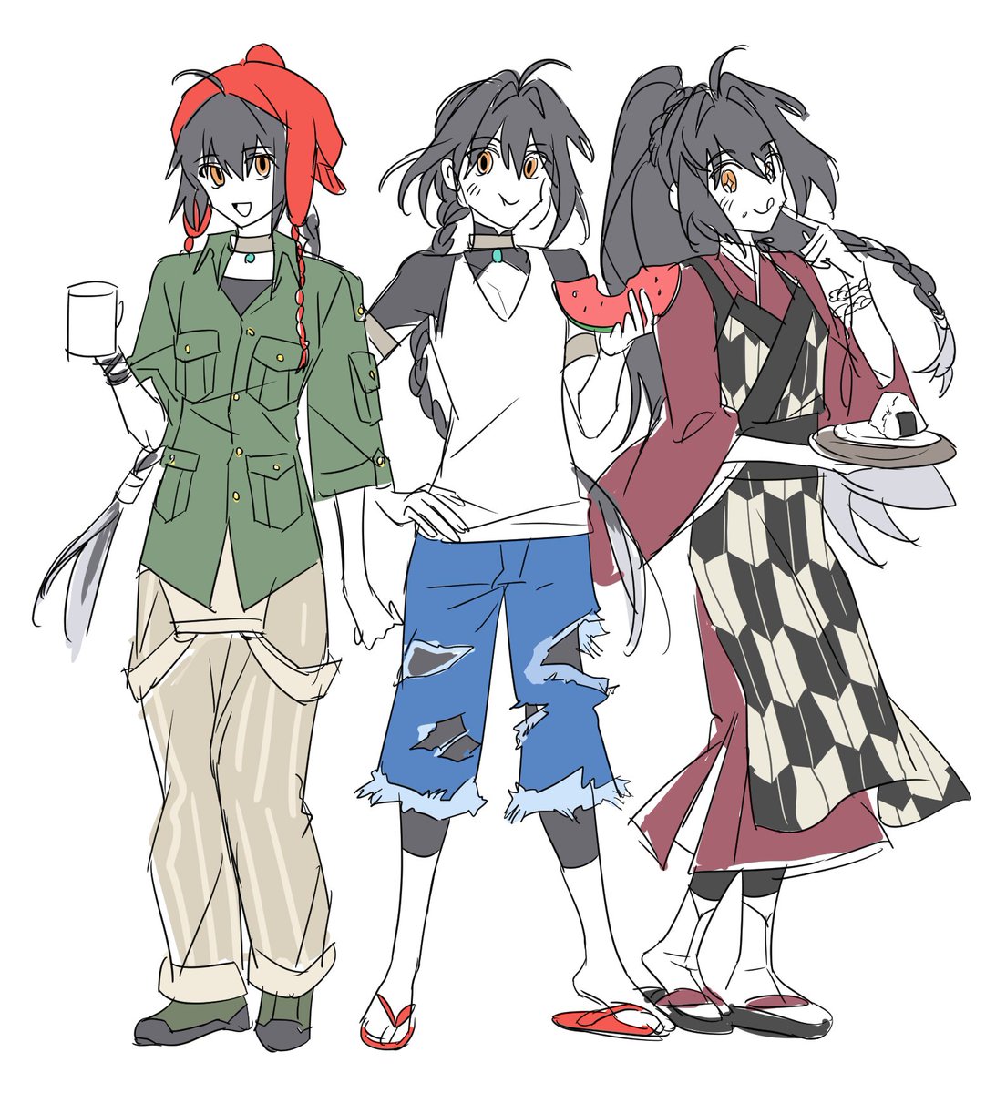 seibakunchan's tweet image. 세방님 새옷 다 귀여움