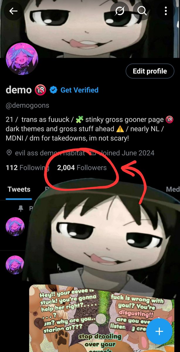 demo 🔞 tweet media