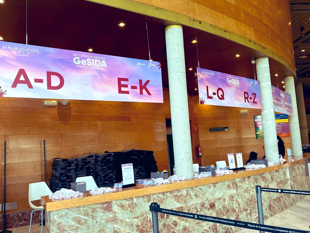 GeSIDA_SEIMC's tweet photo. Todo preparado para #GeSIDA25, con un comienzo ya clásico, la reunión de los #NOVBEL. #DoxiPEP, estrategias de diagnóstico #VIH innovadoras y actualización sobre deterioro neurocognitivo. Con @AnaisCorma @salvadormartin_ y Marta Ruiz Riol
#Cumplimos30 #30GeSIDA https://t.co/JylA0ynpPs