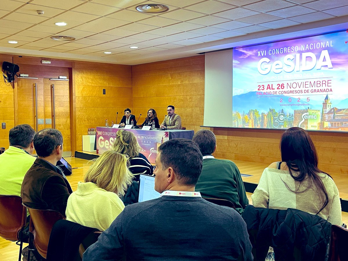 GeSIDA_SEIMC's tweet photo. Todo preparado para #GeSIDA25, con un comienzo ya clásico, la reunión de los #NOVBEL. #DoxiPEP, estrategias de diagnóstico #VIH innovadoras y actualización sobre deterioro neurocognitivo. Con @AnaisCorma @salvadormartin_ y Marta Ruiz Riol
#Cumplimos30 #30GeSIDA https://t.co/JylA0ynpPs