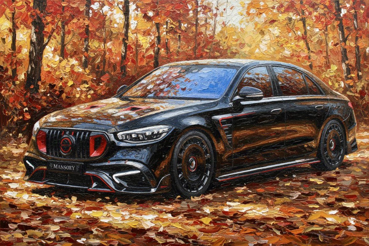 LS600hL__TEKKEN's tweet image. 『都市を駆ける威風』
(The Majestic Aura of the City)
#MercedesBenz #AMG #SClass #Mansory #LuxuryCar #OilPainting #Japan #Paris #iPadProM4で制作