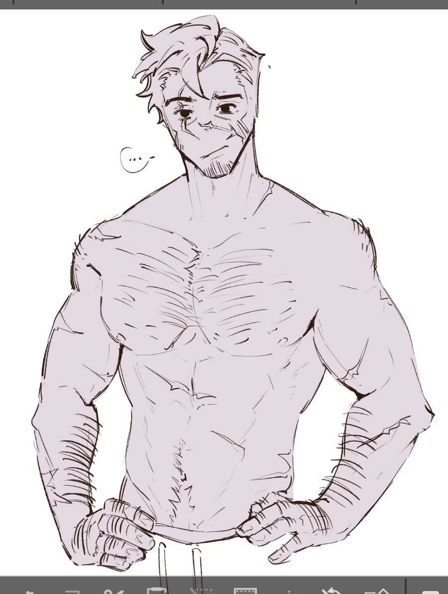 ketsup_toyo's tweet image. he&apos;s... confused? disappointed? #guest1337 #tlg #robloxart