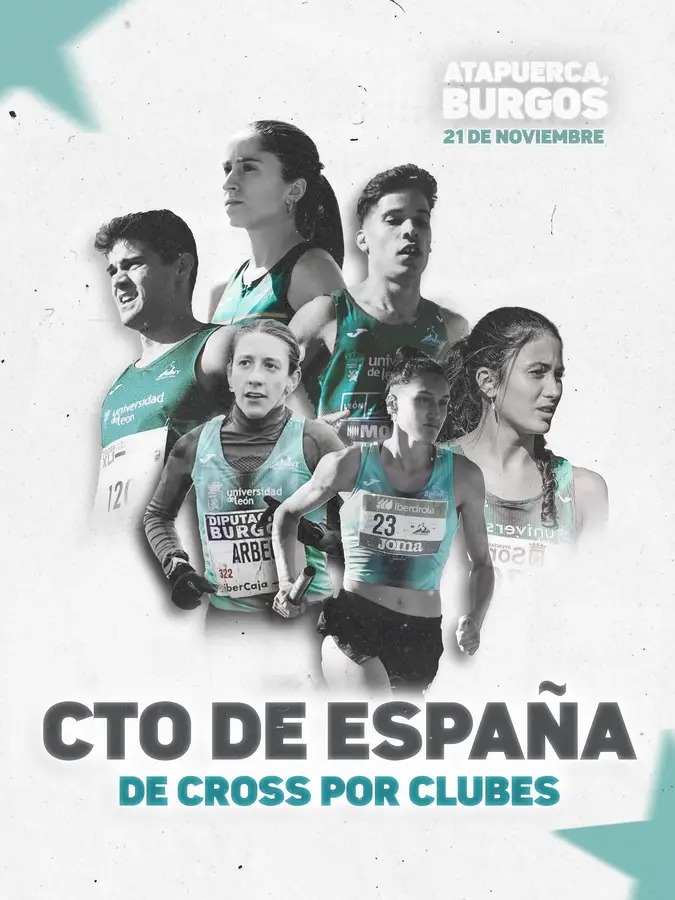 🥇 @carlatleta gana co <a href="/atletismoplayas/">CA Facsa Playas de Castellón</a> el Relevo Mixto del Campeonato Nacional de Clubes de Cross, disputado en <a href="/CAtapuerca/">Cross de Atapuerca</a>.

🥈 <a href="/RBarcala2/">Ryanbarcala__</a> y <a href="/GuzmanCaballer/">Guzmán Caballero Jiménez</a> han ganado la plata en la misma prueba con <a href="/SprintLeon/">ULE Sprint Leon</a>.

🏃🏻‍♂️ Los tres atletas abulenses entrenan con <a href="/rubenmunozcoach/">Rubén Muñoz De La Cruz</a>.