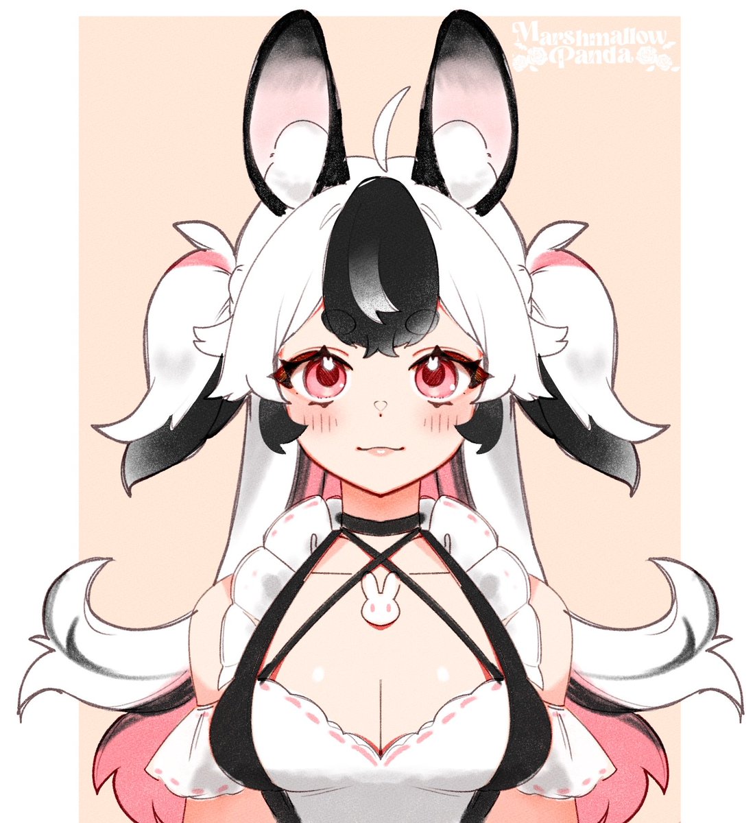 MarshPanda's tweet image. Smol little Himalayan Rabbit sketch to warm up!