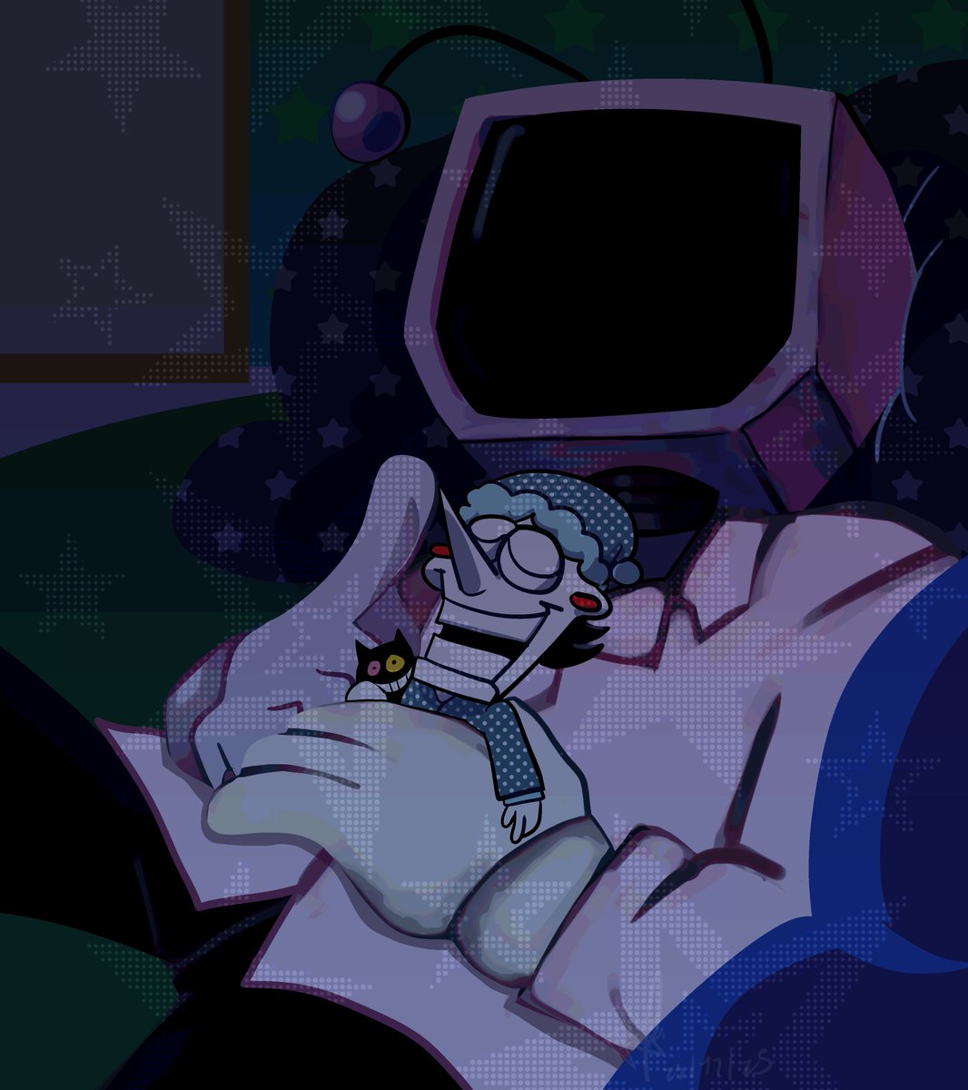 ZZz~ 

#DELTARUNE #spamtenna #spamton #tenna