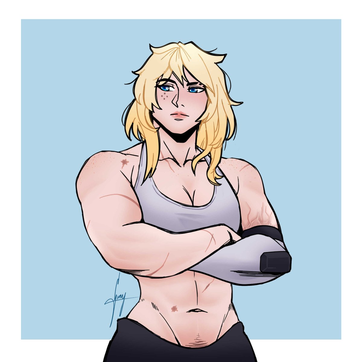 GrayHoodiee's tweet image. Iselin 🤤
This is the ideal build for her, yes? Yes.
#deadlock